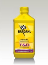 画像: 【BARDAHL認定店】　T＆Dシンセティック　オイル　80W-90 1L【トランスミッション＆デファレンシャル】国内では当社でしか販売出来ないとても優れたギヤオイルです。