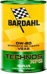 画像1: バーダル　テクノスオイル　0W-20　20L　ペール缶　イタリア生まれのフルシンセティック 高性能エンジンオイル "TECHNOS" XFS　国産車や輸入車にも最適